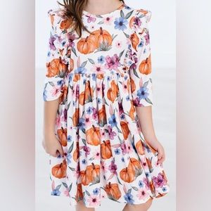 Hey Pumpkin Ruffle Twirl Dress